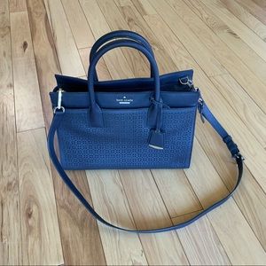 Kate Spade Navy Eyelet Purse